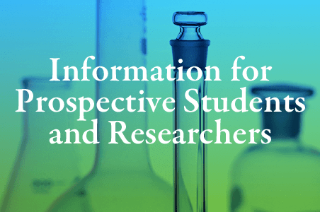 information for prospective students and researchers